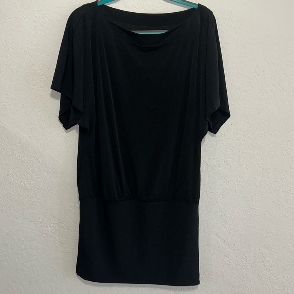 Little Black Dress Short Sleeve Perfect Pullover Versatile Style